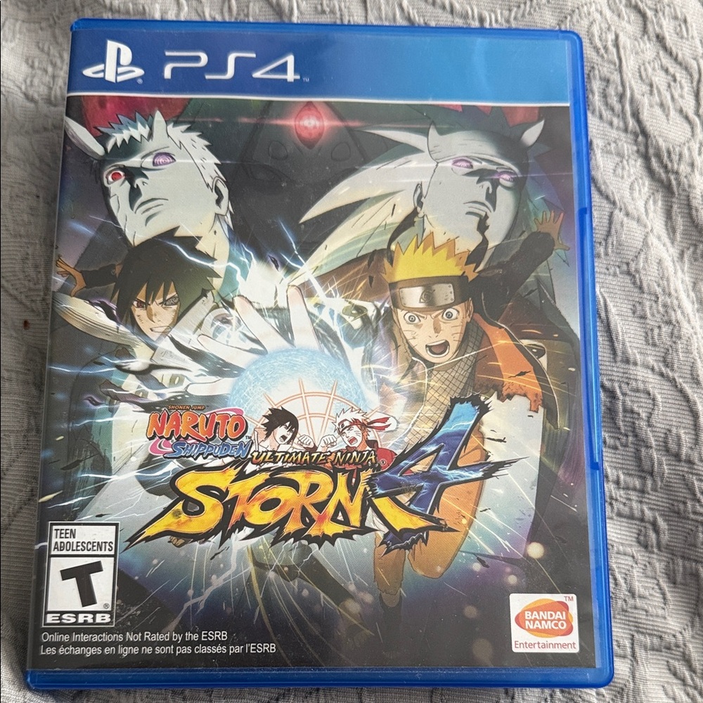 Sony PS4 Naruto Shippuden: Ultimate Ninja Storm 4 - Blue Case